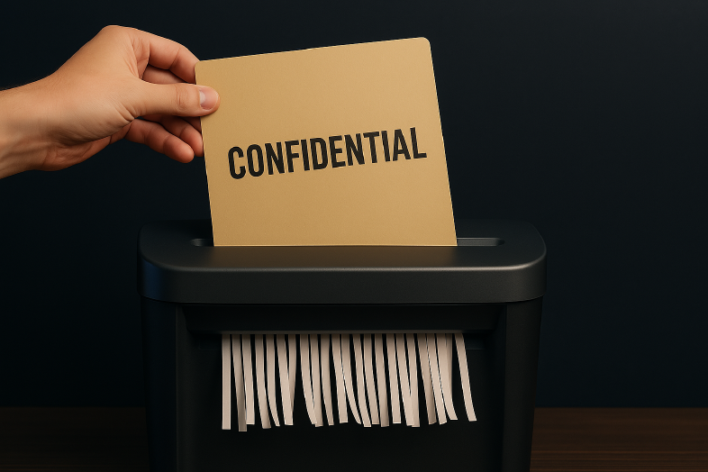 Sigurno uništavanje poverljive dokumentacije: Šta je potrebno znati?