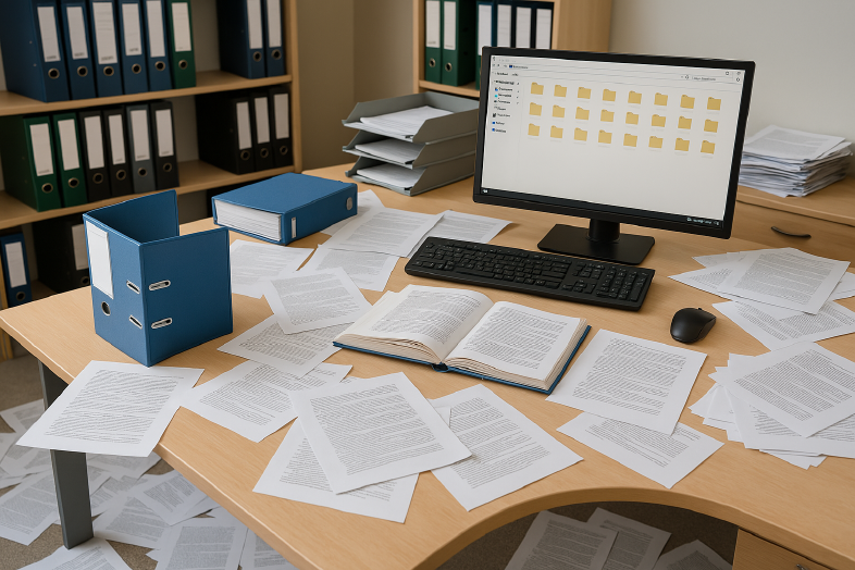 Izgubljena u lavirintu papira: Avantura jedne menadžerke koja je shvatila da joj treba arhiva