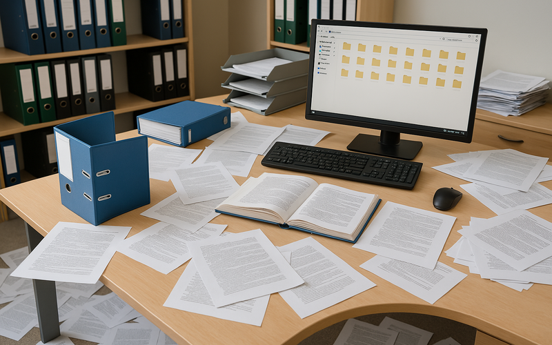 Izgubljena u lavirintu papira: Avantura jedne menadžerke koja je shvatila da joj treba arhiva